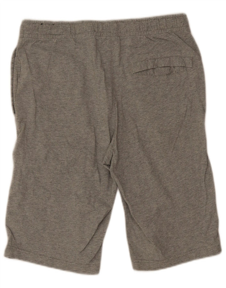 Pantaloni scurți sport Bermude Nike pentru bărbați, bumbac, gri mediu