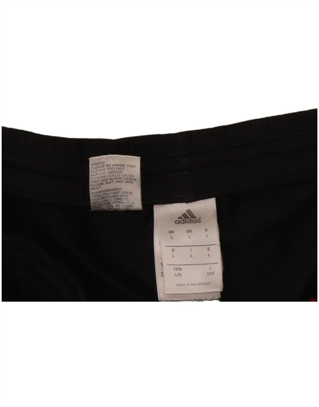 Pantaloni de trening pentru bărbați Adidas Pantaloni de jogging, mari, negru, poliester