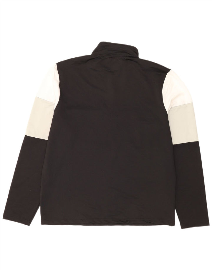 Trening pentru bărbați FILA, cu fermoar, cu gât, XL, poliester color bloc