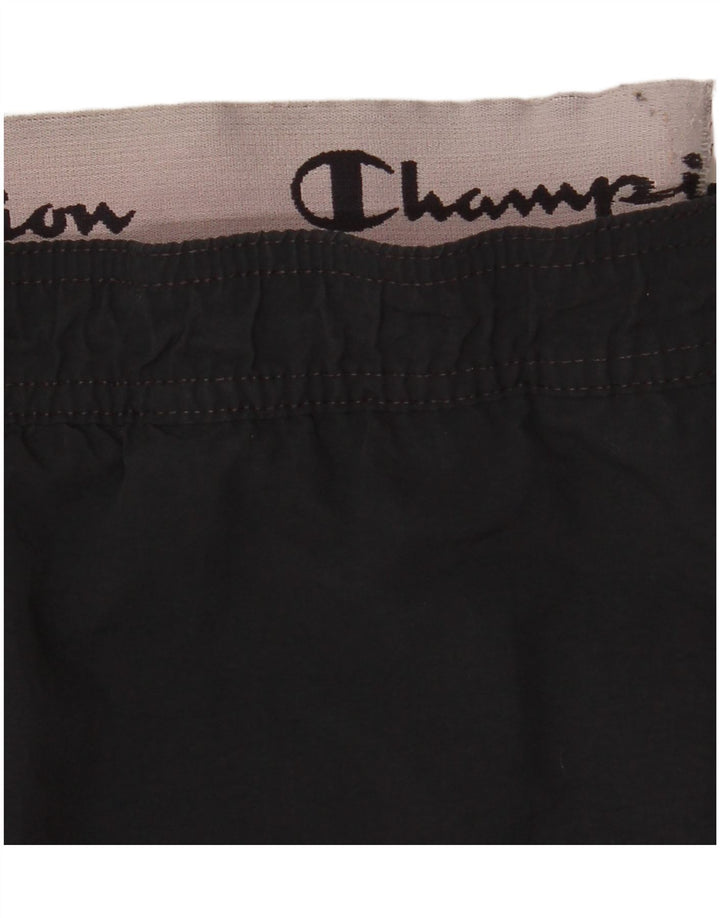 Pantaloni scurți sport grafic pentru bărbați Champion, mari, negru, color block