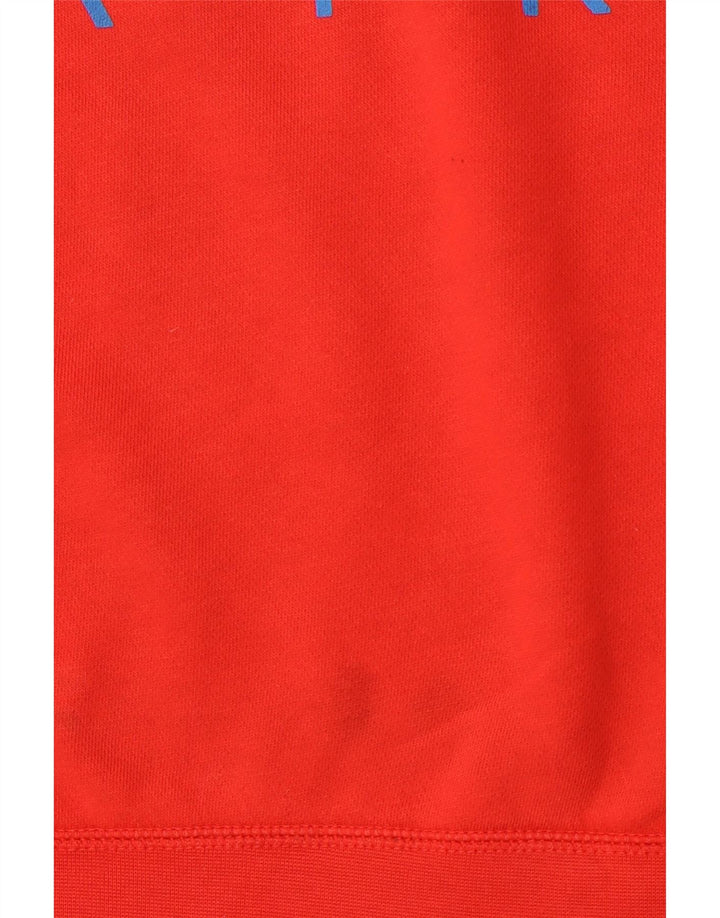 Hanorac grafic pentru bărbați Nike Pulover mic, roșu, bumbac