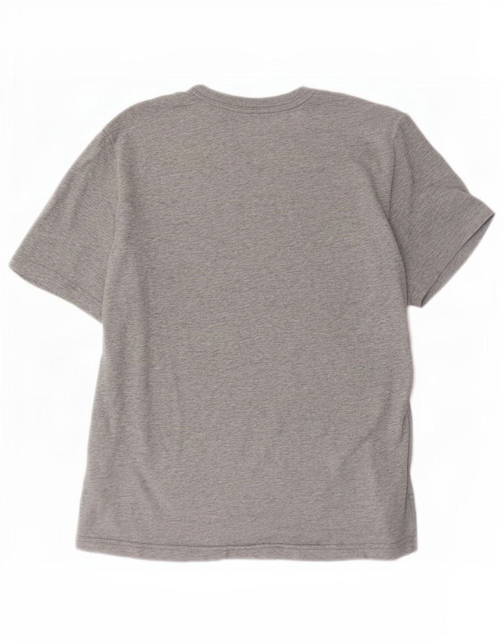 Tricou Nike Dri Fit pentru bărbați Top mic, gri, bumbac