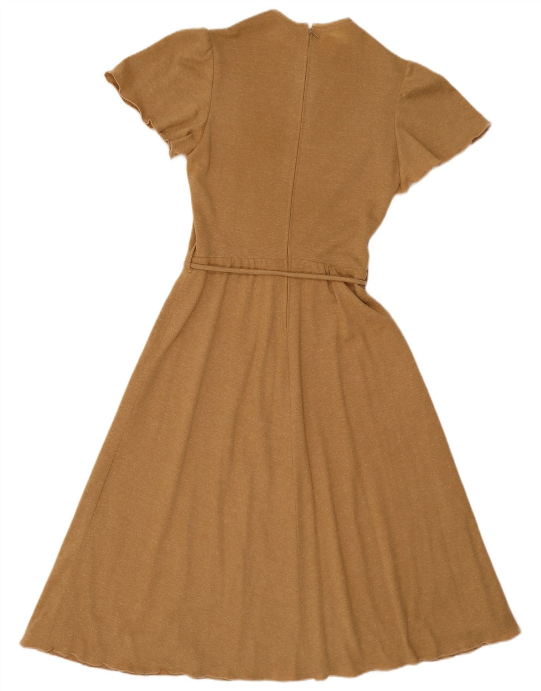 Rochie de damă vintage în linie A IT 38 XS poliester bej