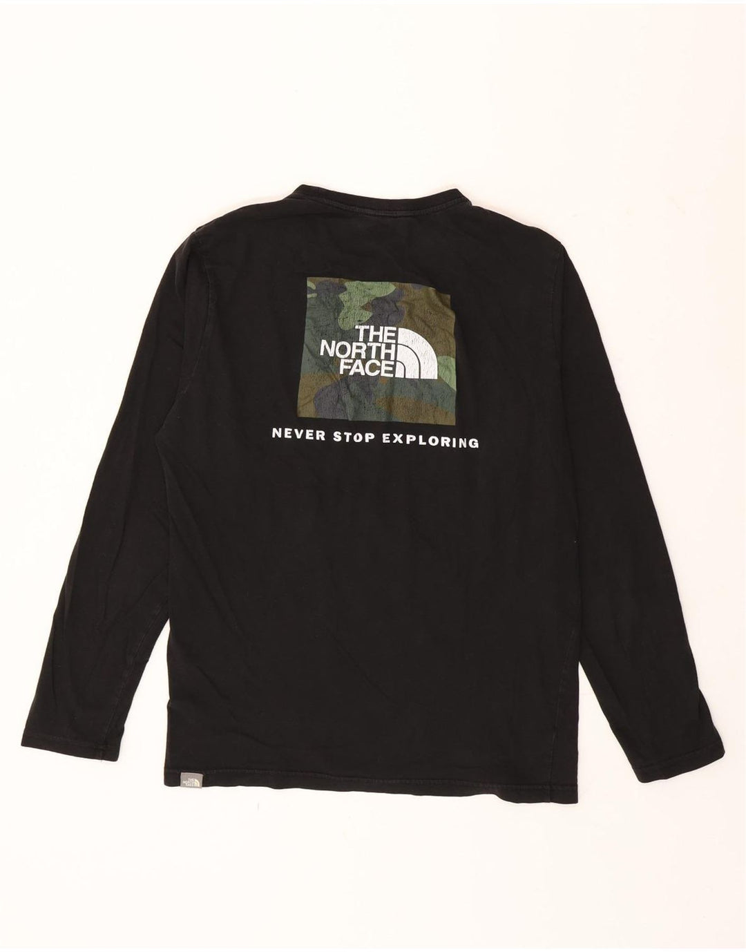 The North Face pentru bărbați Graphic Top cu mânecă lungă, negru