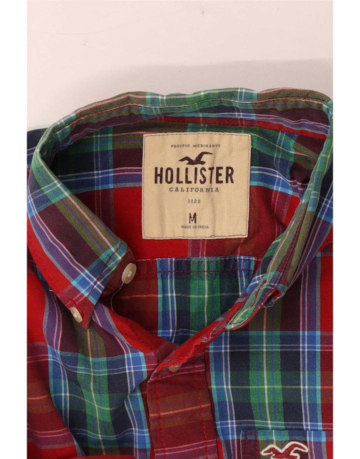 Cămașă Hollister Bărbați Medium Red Check