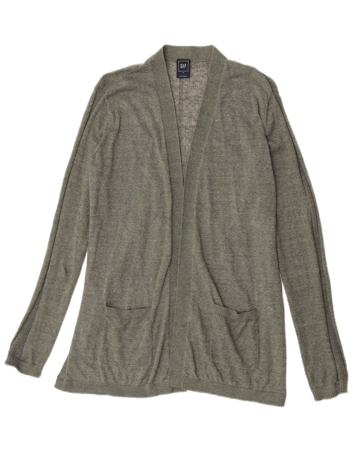 Pulover cardigan deschis pentru femei Gap UK 14 Medium Khaki Linen