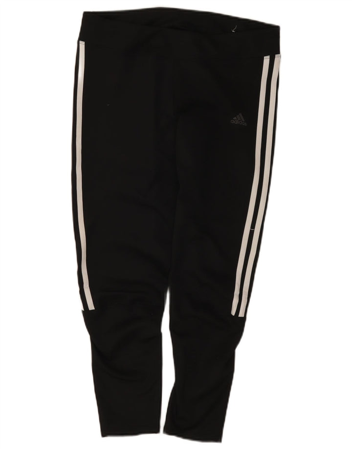 Leggings Adidas Aeroready Crop pentru femei UK 12 Medium Black