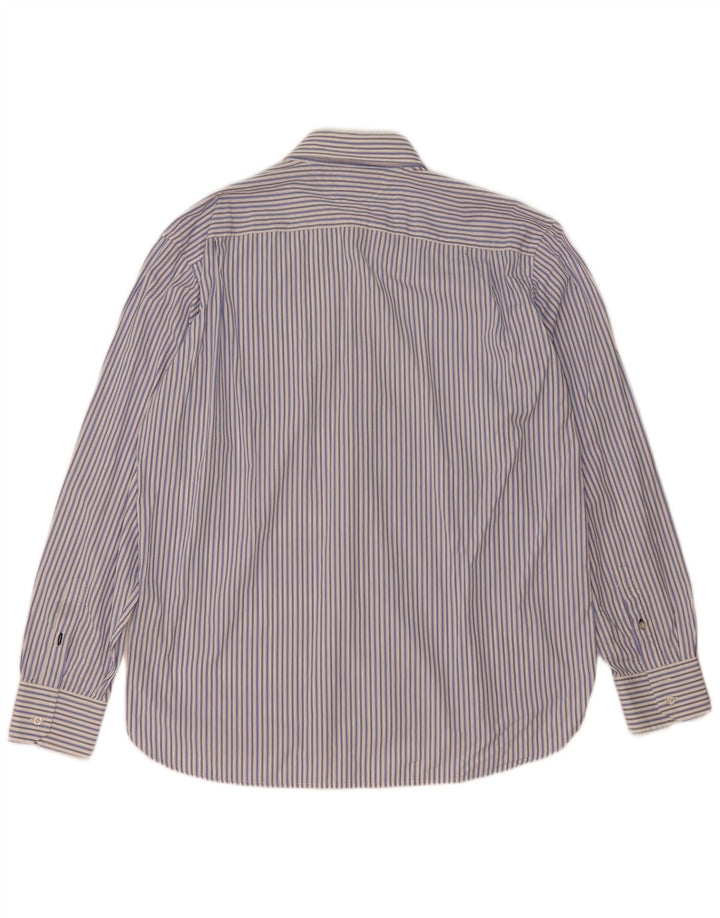 Cămașă pentru bărbați Tommy Hilfiger XL, bumbac cu dungi albastre