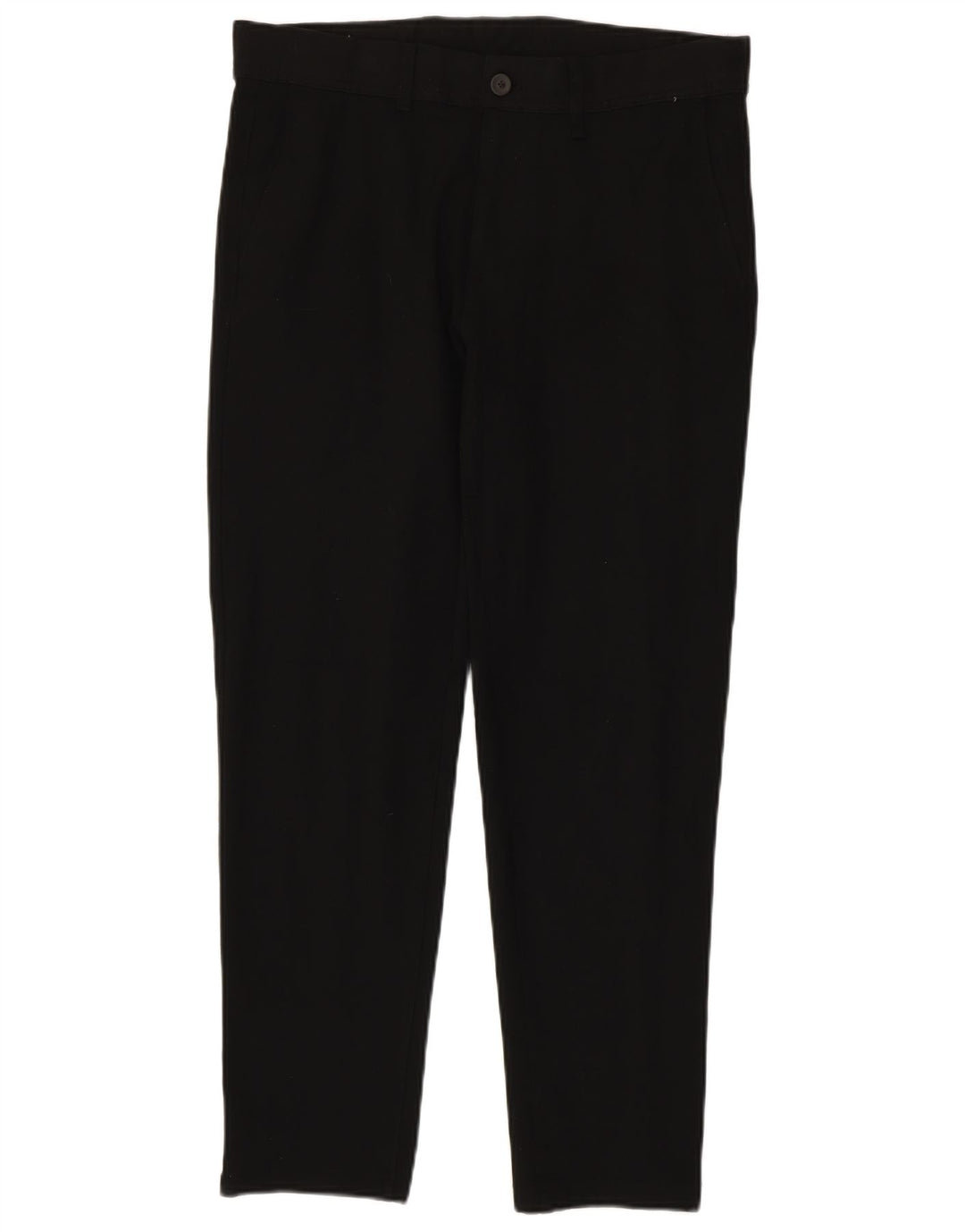 Pantaloni chino slim pentru bărbați Zara EU 40 Mediu L31 L29 Poliester negru