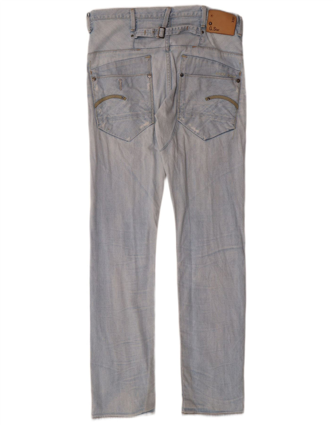 Blugi G-STAR 3301 Slim pentru bărbați W32 L34 Bumbac albastru