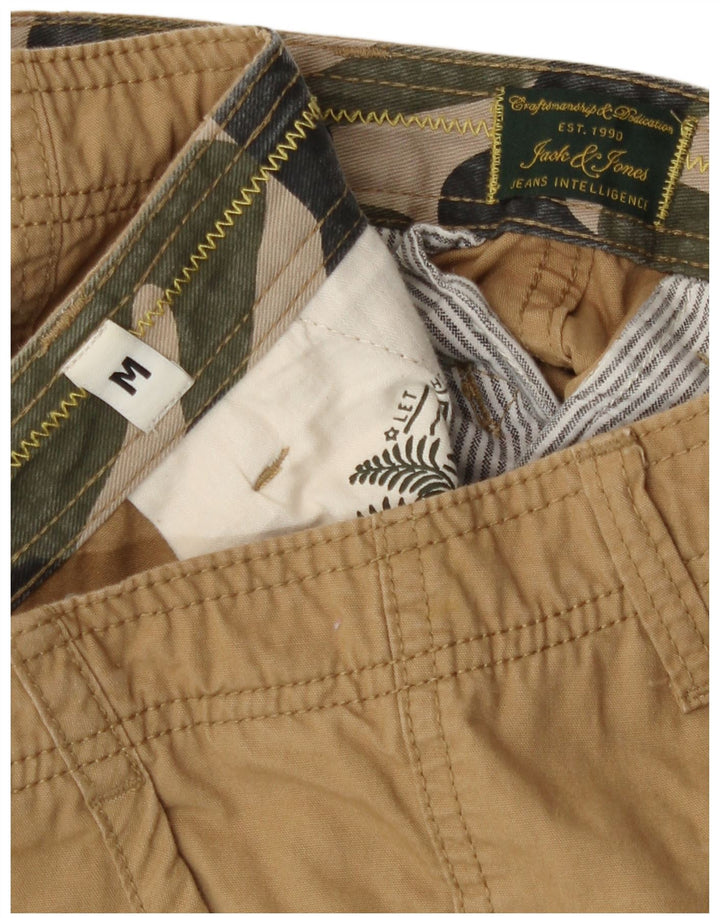 Pantaloni scurți cargo Jack & Jones Comfort Fit pentru bărbați, mediu W32, bumbac, bej