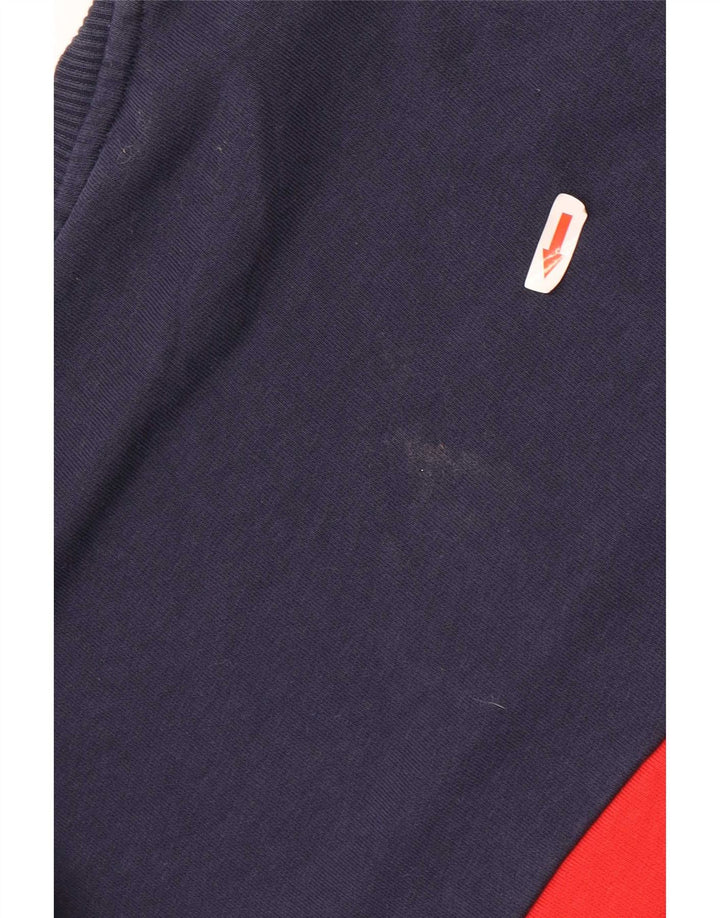 Pulover Fila Bărbați Pulover Mediu Bleumarin Bumbac Colorblock