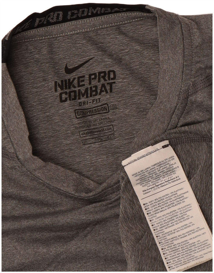 Nike Womens Compression UK 20 2XL Gri Poliester