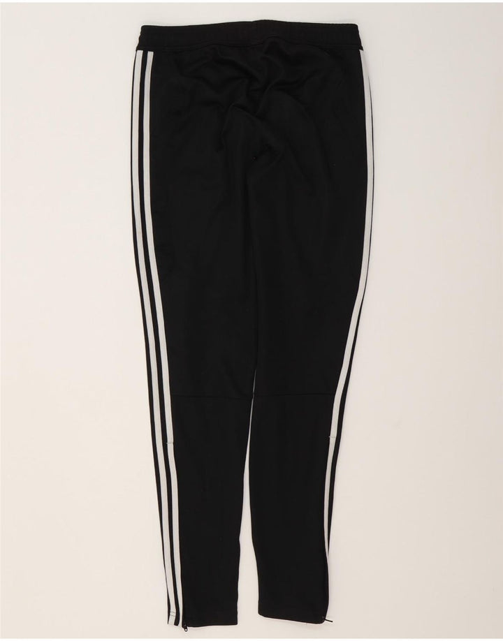 Pantaloni de trening Adidas pentru bărbați, poliester negru mic