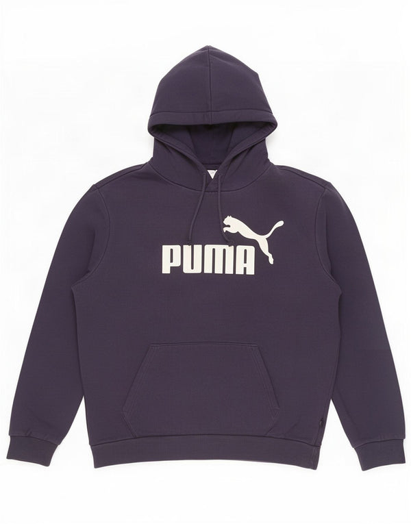 Pulover pentru bărbați Puma Graphic Hoodie Pulover mare din bumbac bleumarin