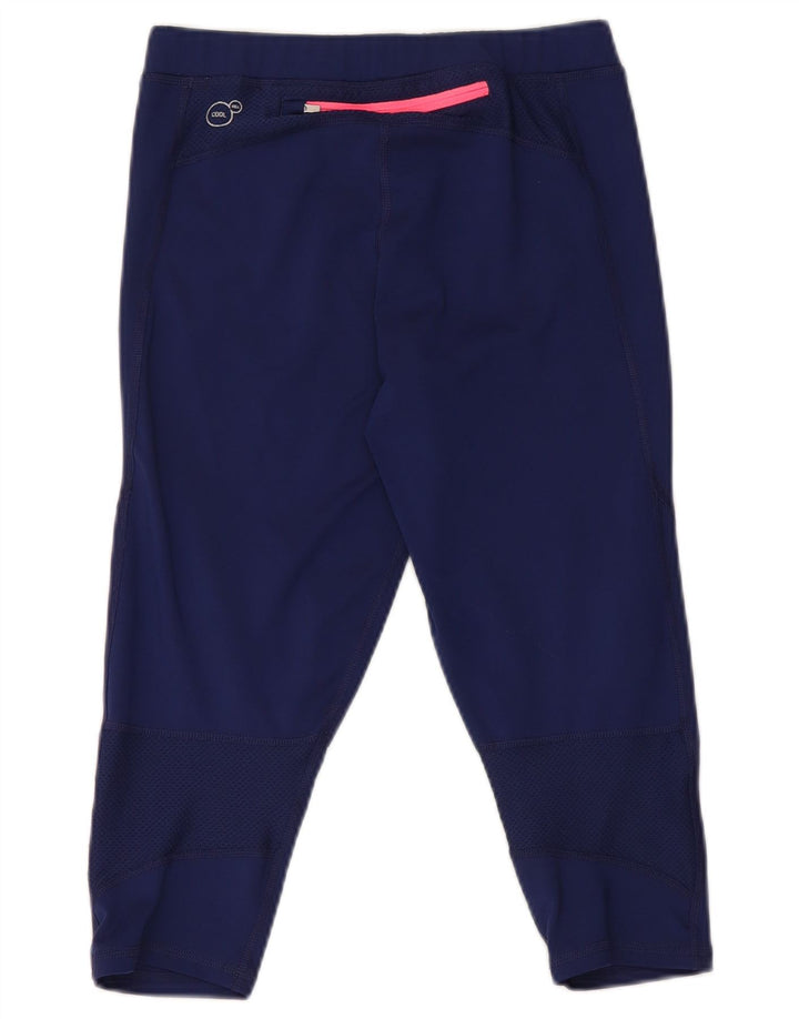 Leggings Capri Puma pentru femei UK 10 Small, bleumarin, poliester