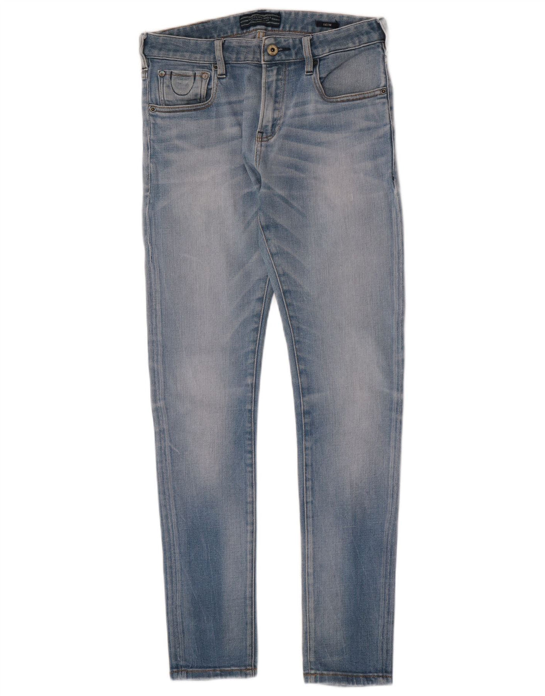 Scotch & Soda Blugi slim pentru femei W29 L32 Bumbac albastru