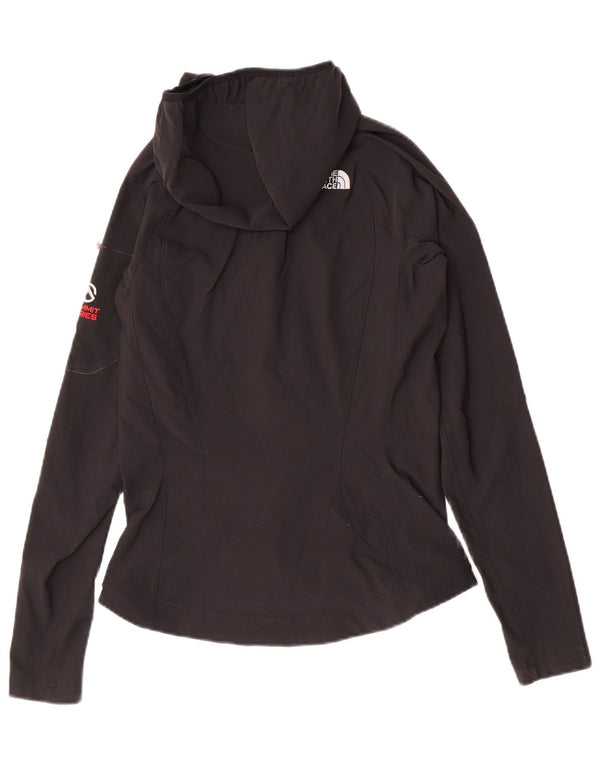 Pulover The North Face pentru femei, cu fermoar, UK 10 Nylon negru mic