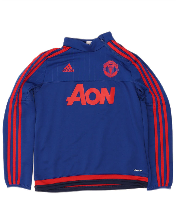 Trening ADIDAS Climacool Graphic Pullover Top 9-10 ani albastru