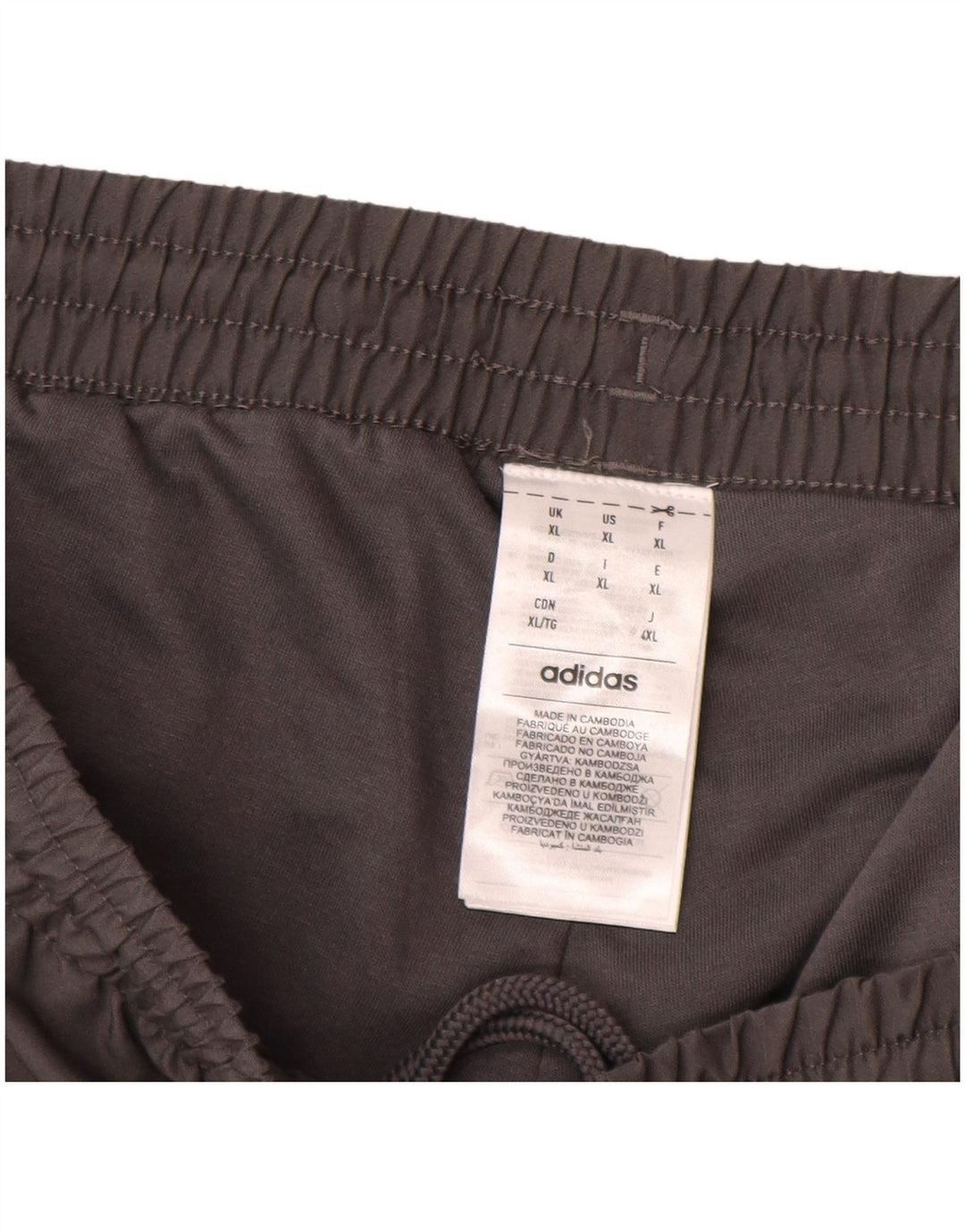 Pantaloni de trening pentru bărbați ADIDAS Joggeri XL poliester gri