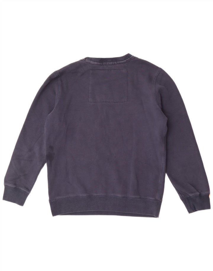 Pulover grafic pentru bărbați Superdry, XL, bumbac, albastru