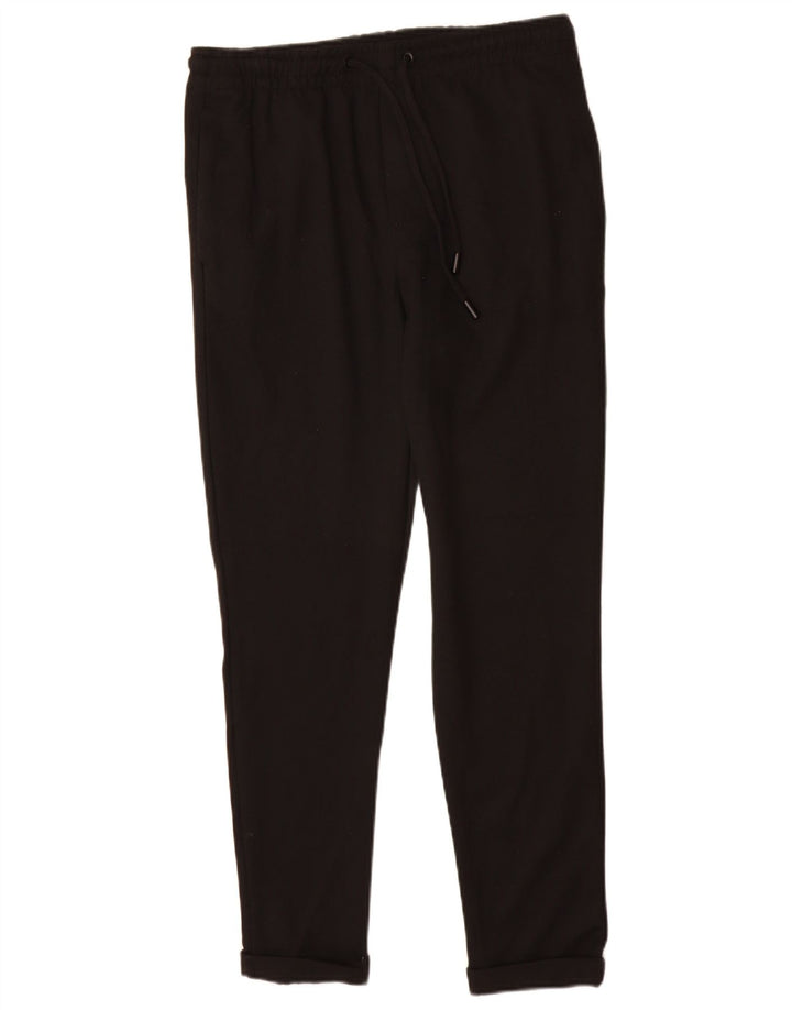 Pantaloni de trening pentru bărbați Zara, poliester negru mic