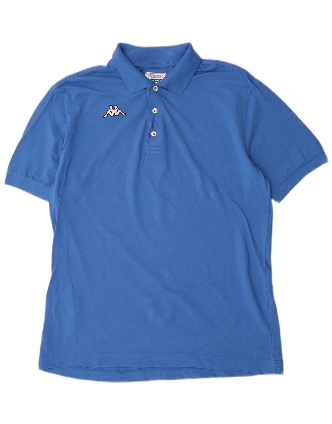 Cămașă polo pentru bărbați Kappa, mare, albastru, bumbac