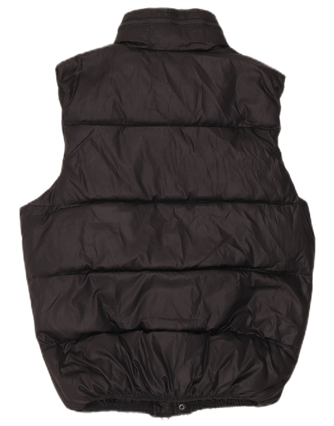 Gilet căptușit cu glugă pentru bărbați Rifle UK 36 Poliester negru mic