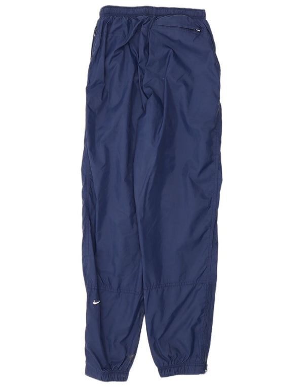 Pantaloni de trening Nike pentru femei Pantaloni de jogging US 4/6 Mici Nailon bleumarin