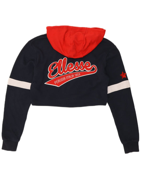 Pulover supradimensionat pentru femei Ellesse Perugia UK 10 Mic bleumarin