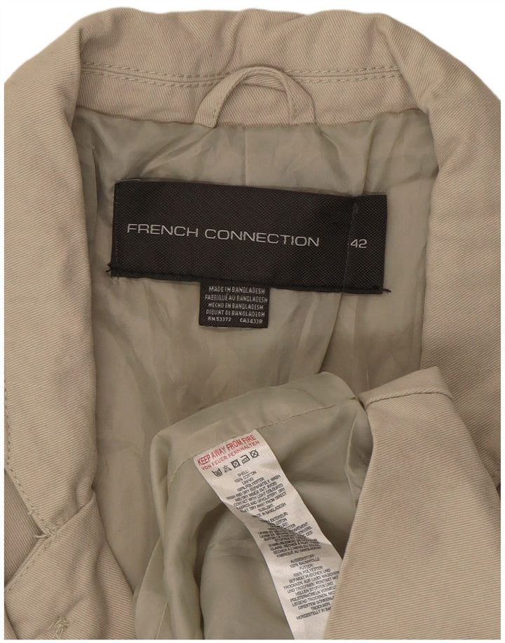 Jachetă pentru bărbați French Connection cu 2 nasturi, UK 42 XL, bumbac bej