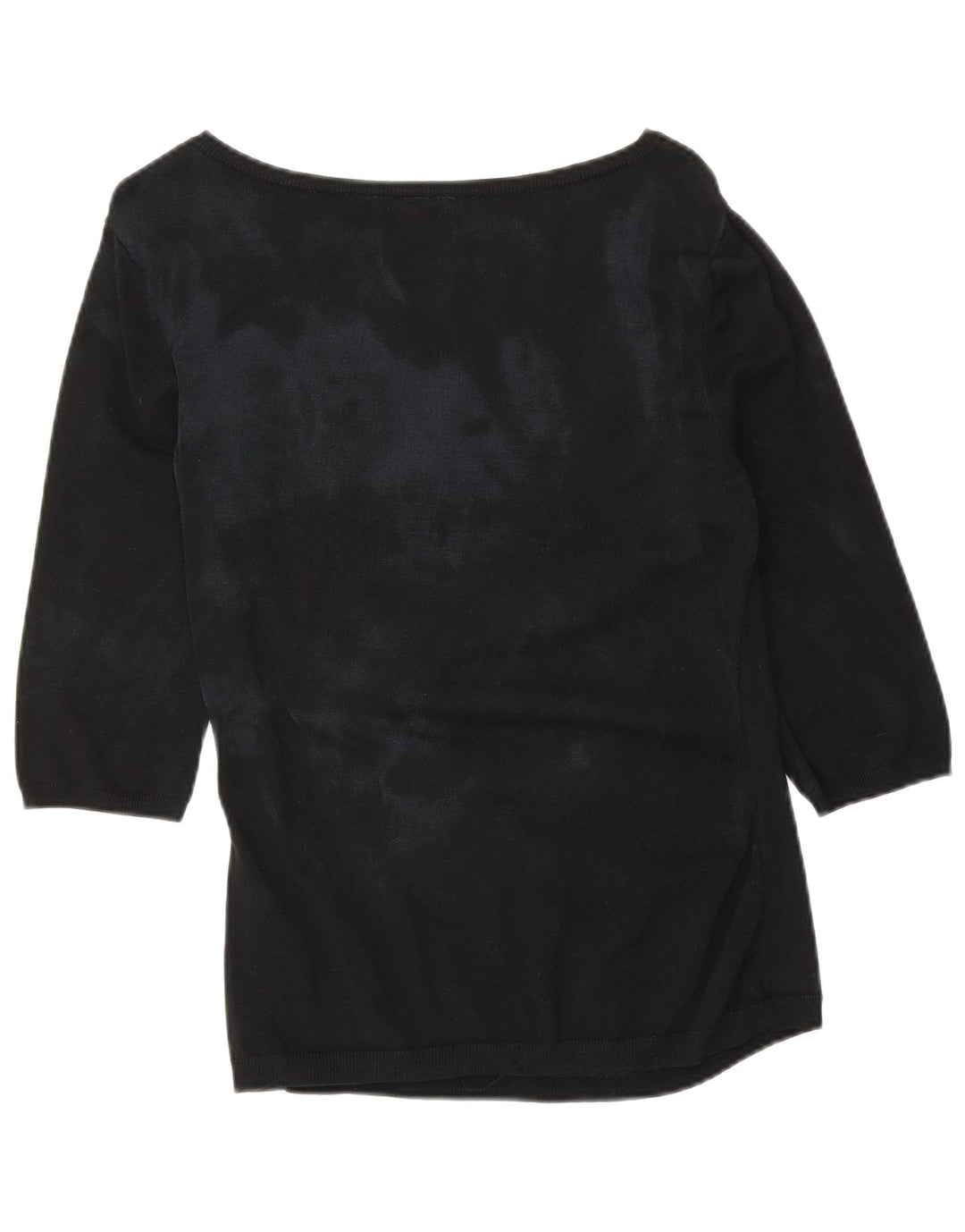 Phase Eight Top pentru femei cu mâneci 3/4 UK 12 Medium Black Viscose