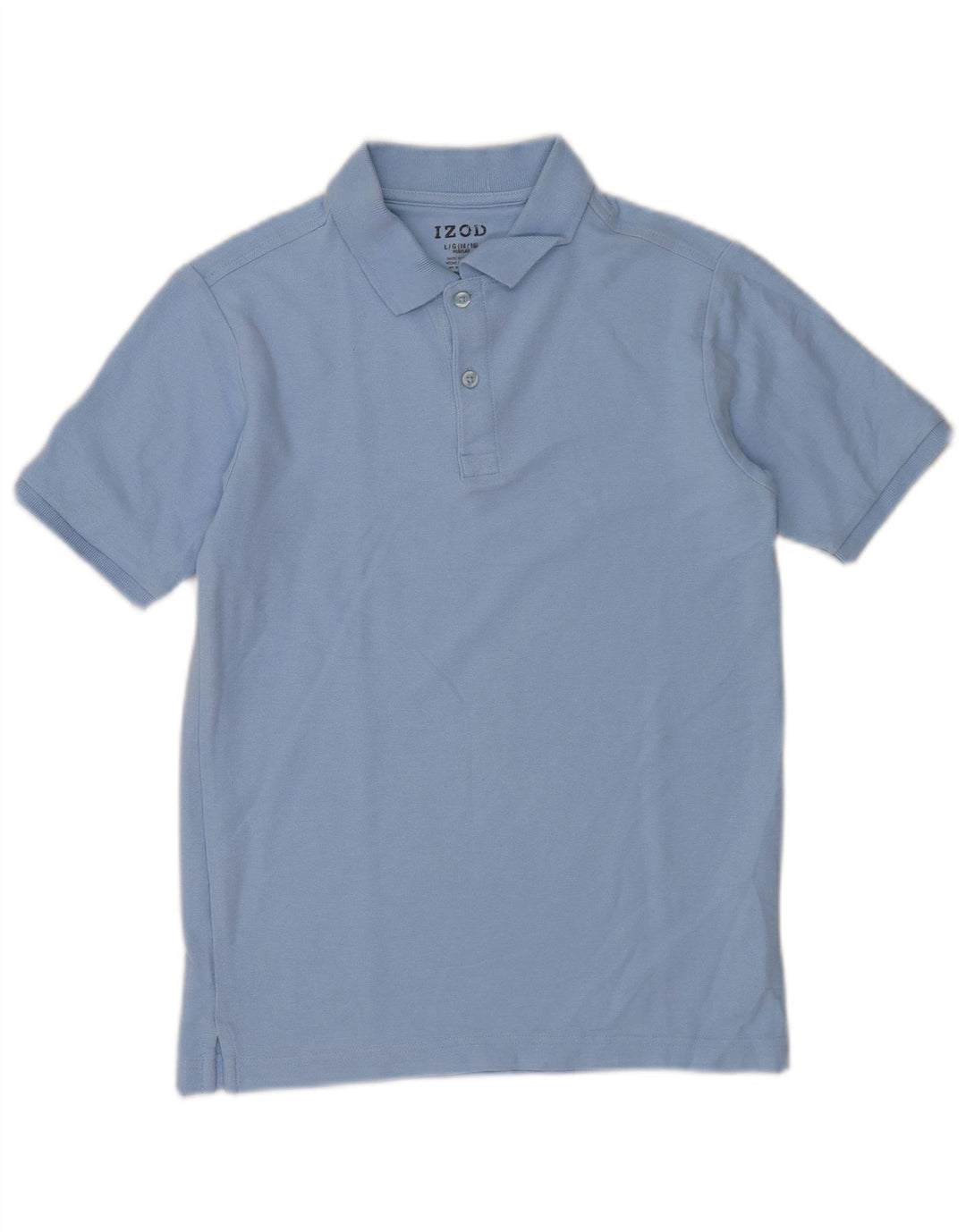 Izod Băieți Polo Regular 14-15 Ani Mare Bumbac Albastru