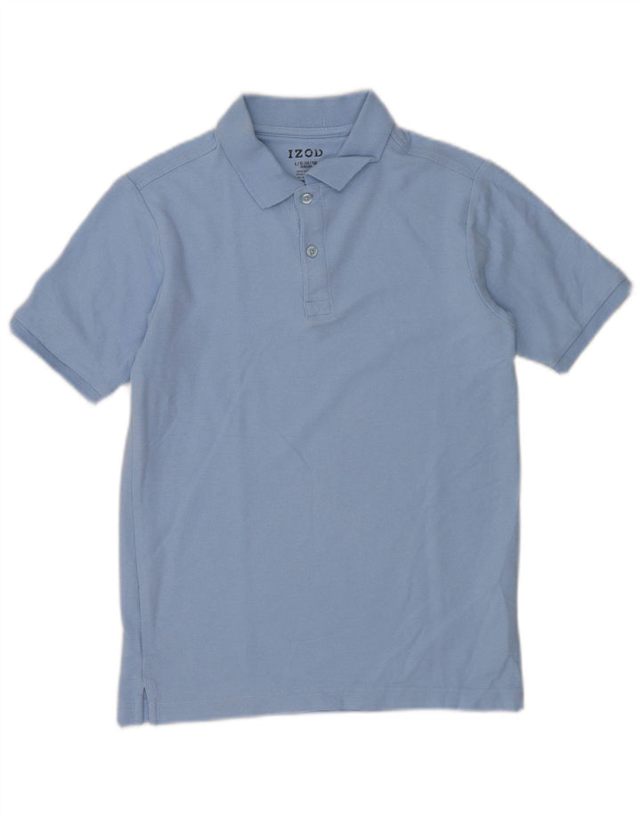 Izod Băieți Polo Regular 14-15 Ani Mare Bumbac Albastru