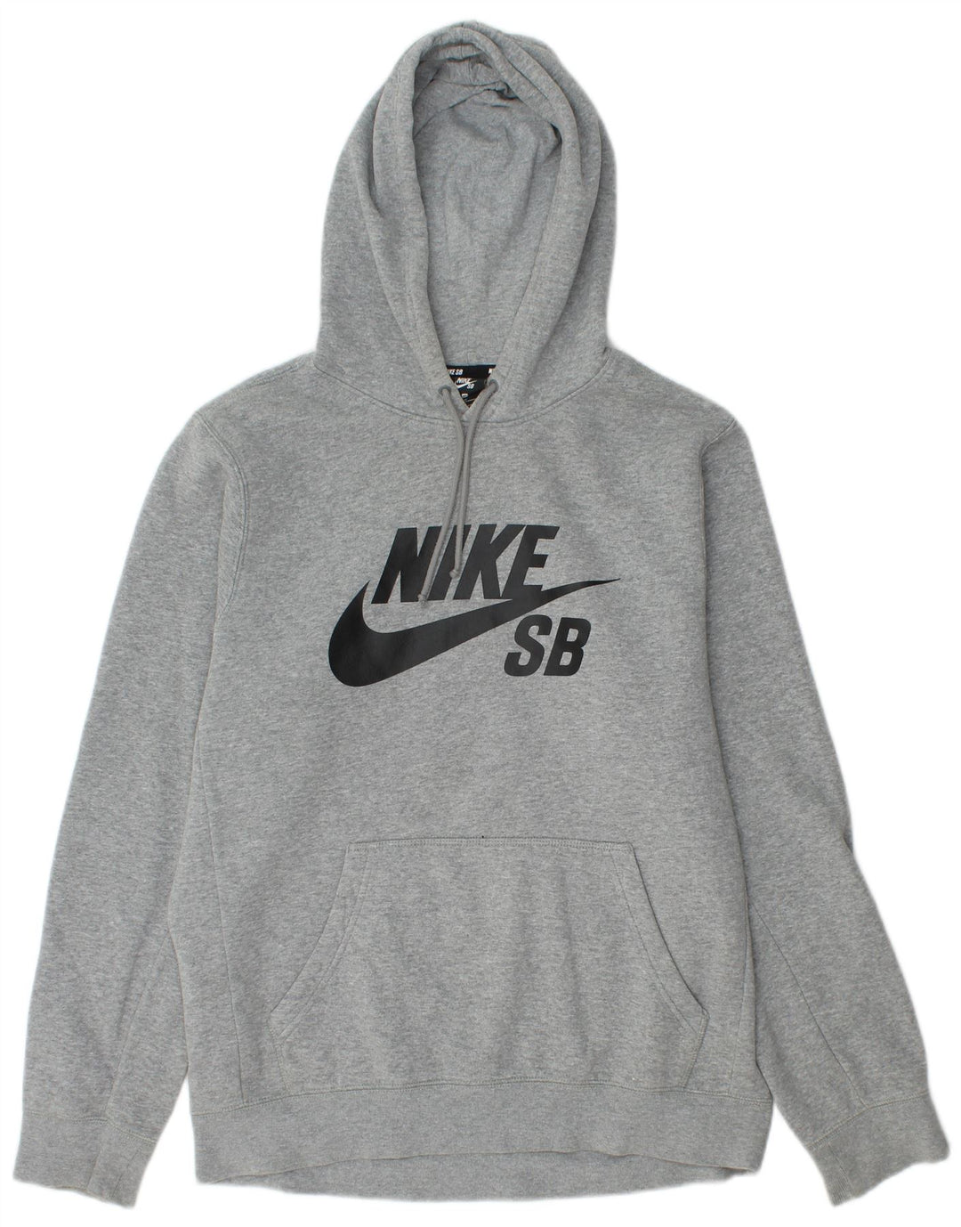 Pulover Nike Grafic pentru bărbați, bumbac, gri mediu