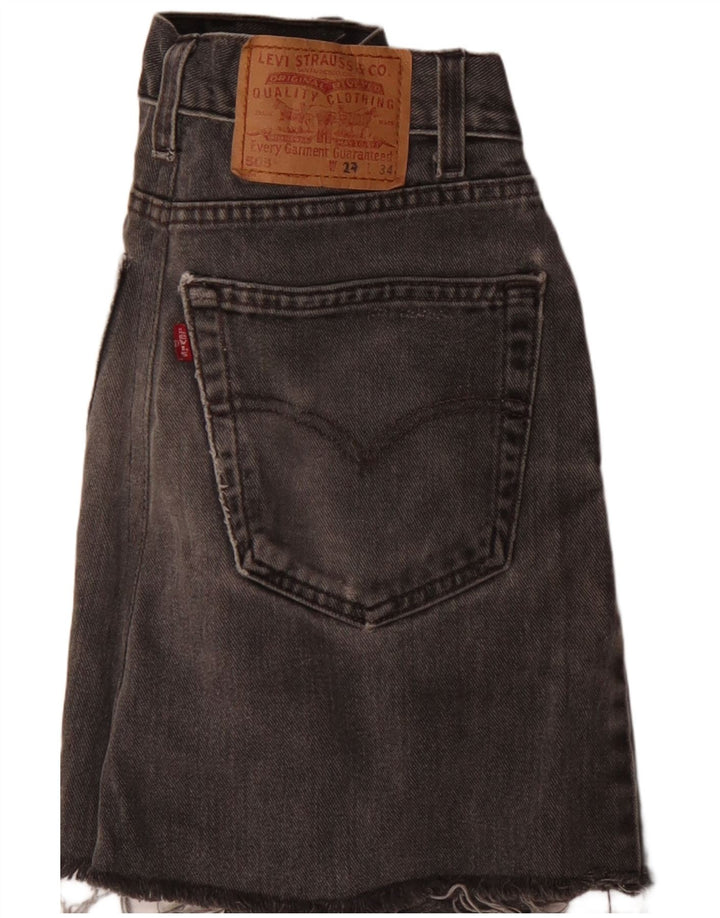 Fusta Levi's 503 Denim W24 XS Gri