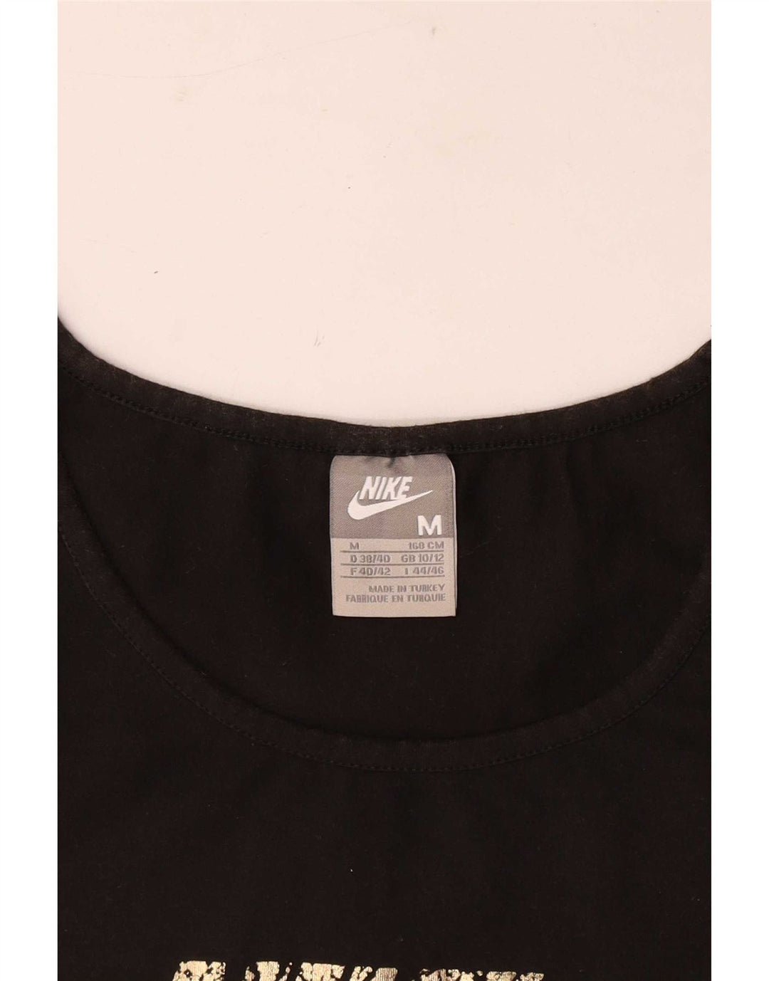 Tricou grafic Nike pentru femei Top UK 10/12 Medium Negru