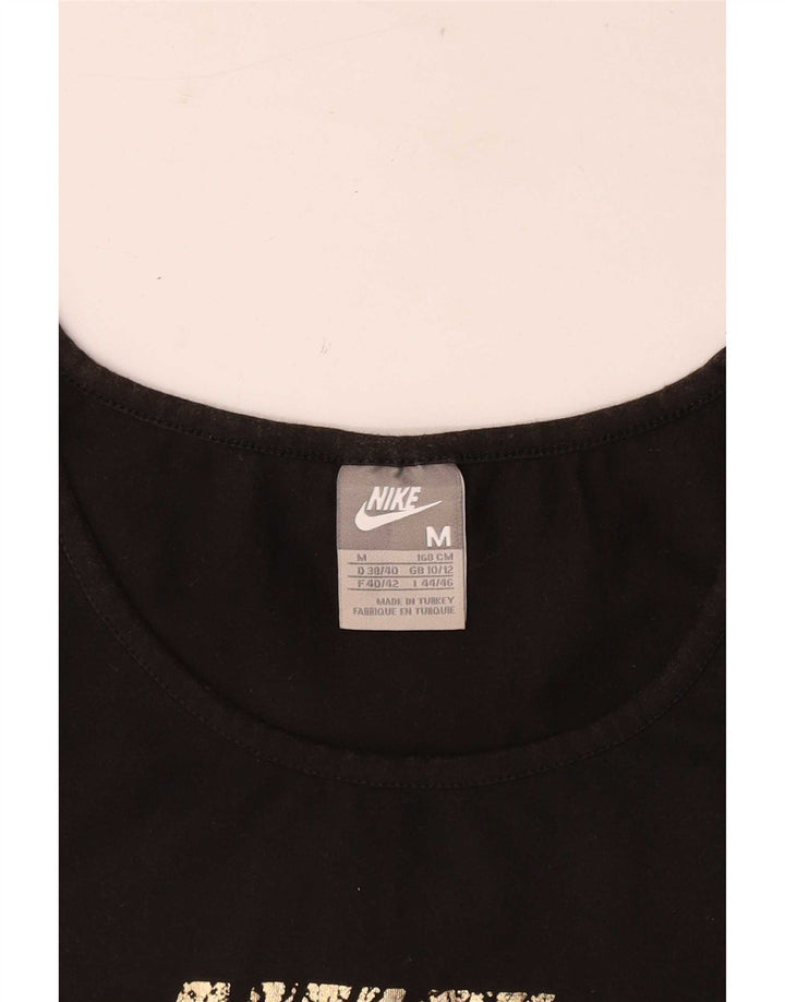 Tricou grafic Nike pentru femei Top UK 10/12 Medium Negru