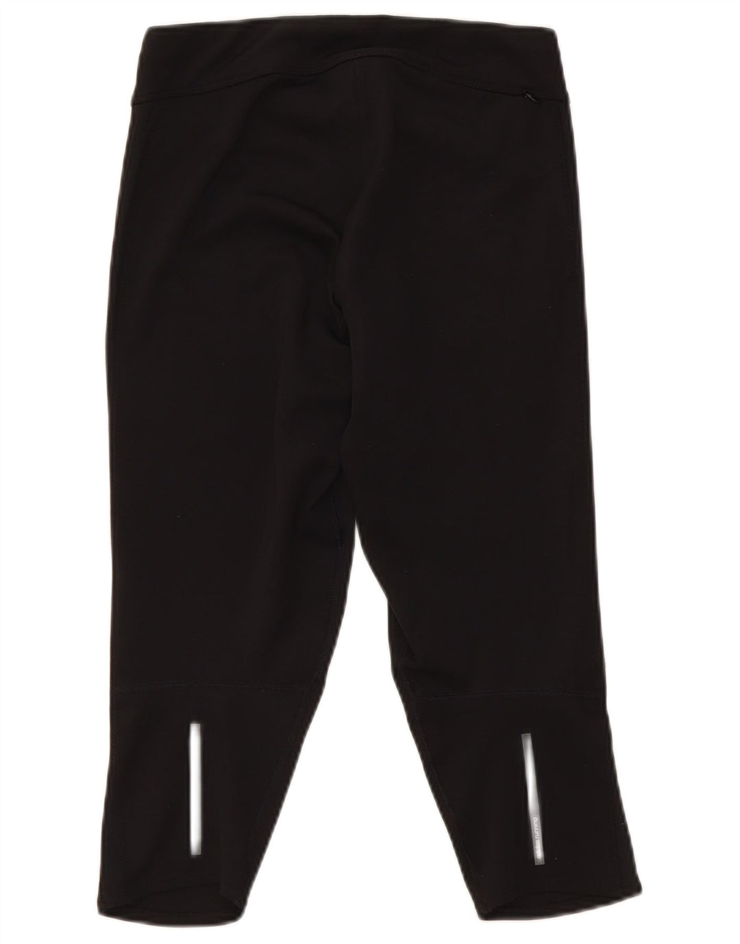 Leggings ADIDAS Climalite Capri pentru femei UK 8/10 Poliester negru mic