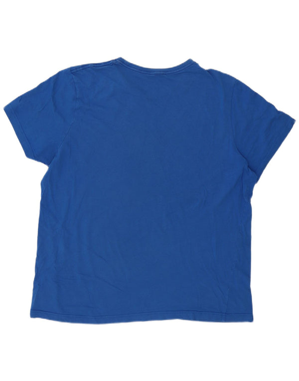 Tricou grafic pentru bărbați Puma Top 2XL Bumbac Albastru