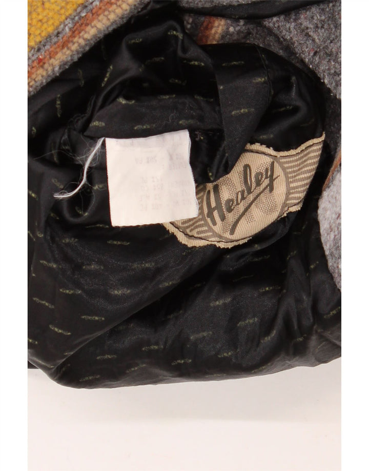 Jachetă pentru bărbați VINTAGE cu 4 nasturi, UK 40, mare, cu dungi multicolore