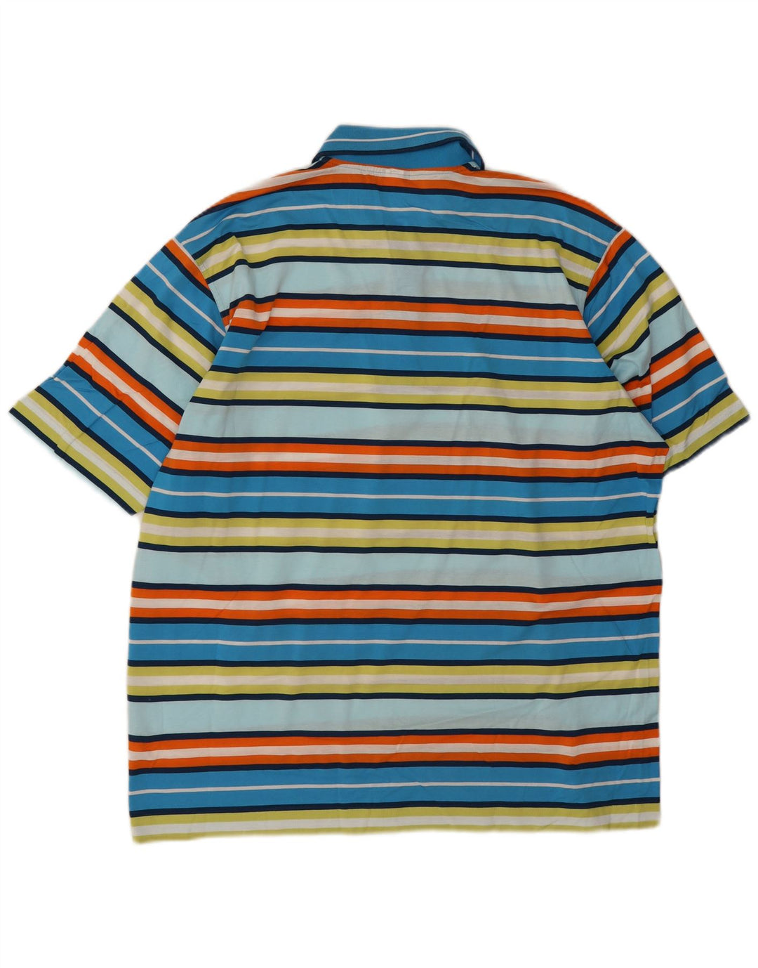 Cămașă polo Paul & Shark pentru bărbați 2XL, bumbac cu dungi multicolore