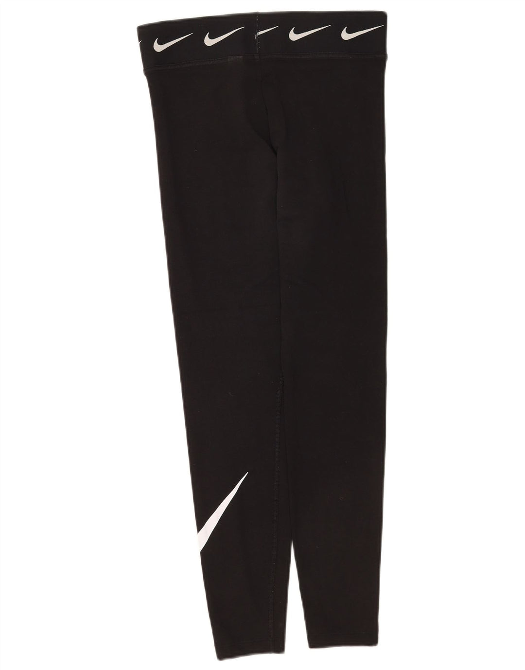 Leggings grafic Nike pentru femei UK 8 Small Black Bumbac