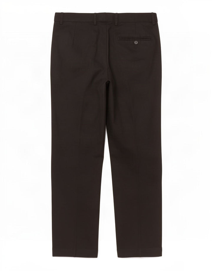 Marks & Spencer Pantaloni de costum pentru bărbați, drepti, cu croiala normală L34 L31 Lână neagră