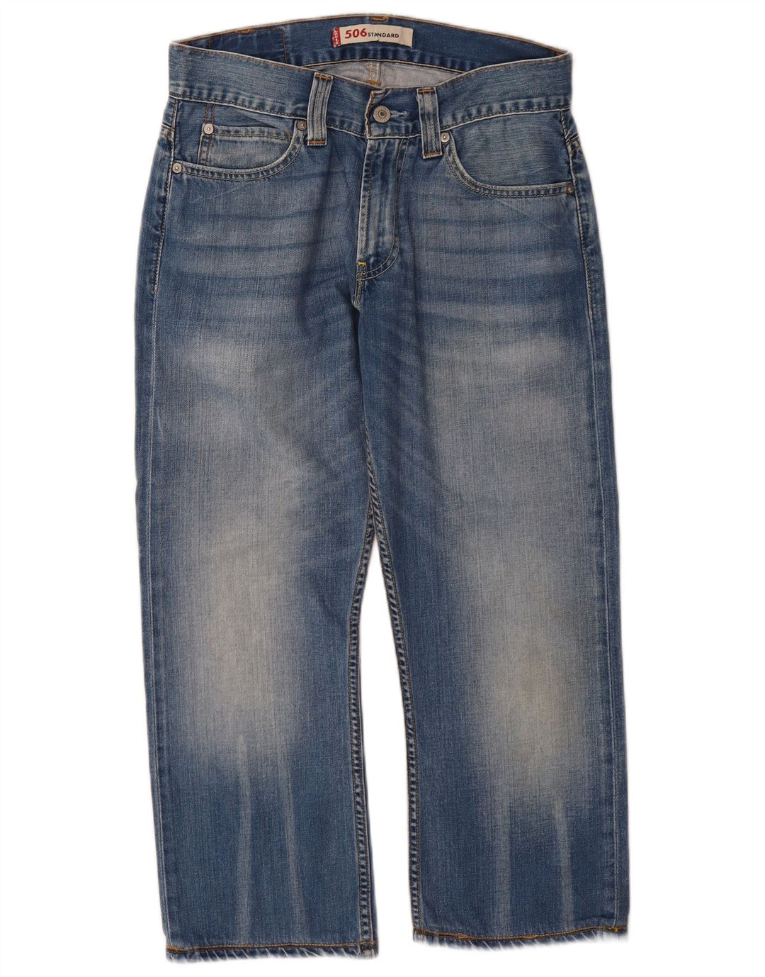 Blugi drepti Levi's 506 Standard Fit W30 L24 Albastru