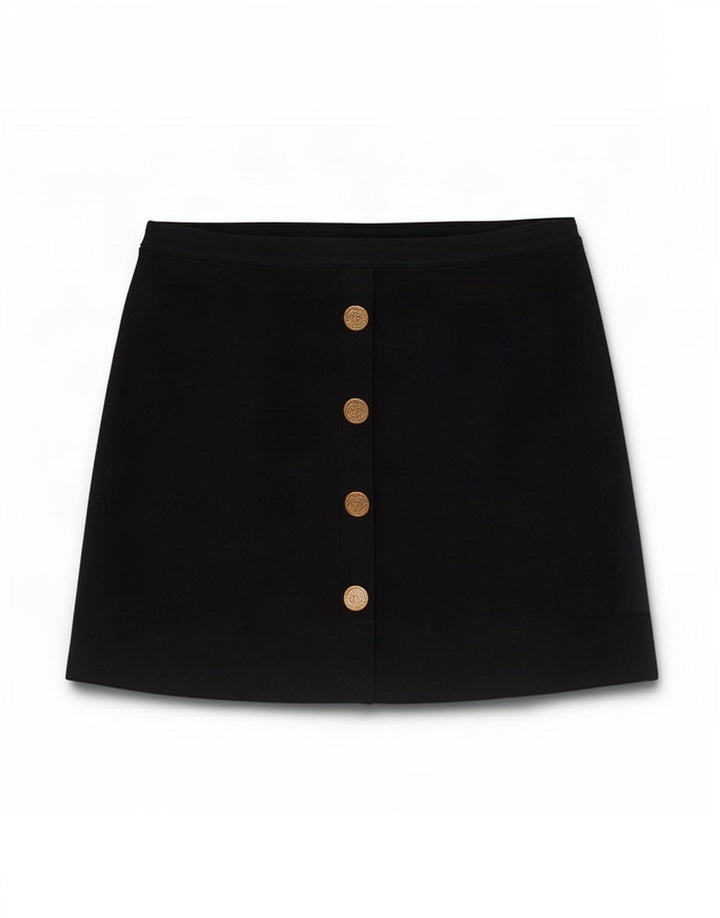 Fusta Mini Zara Femei Mic W26 Bleumarin