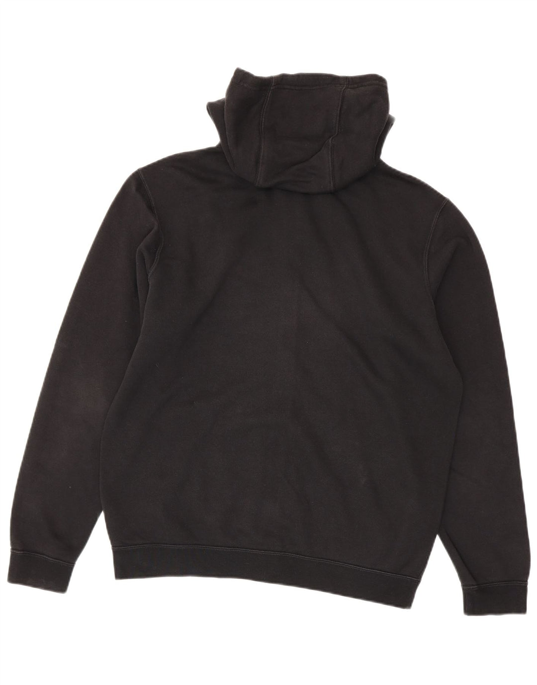 Pulover NIKE pentru bărbați, cu fermoar, bumbac mediu negru