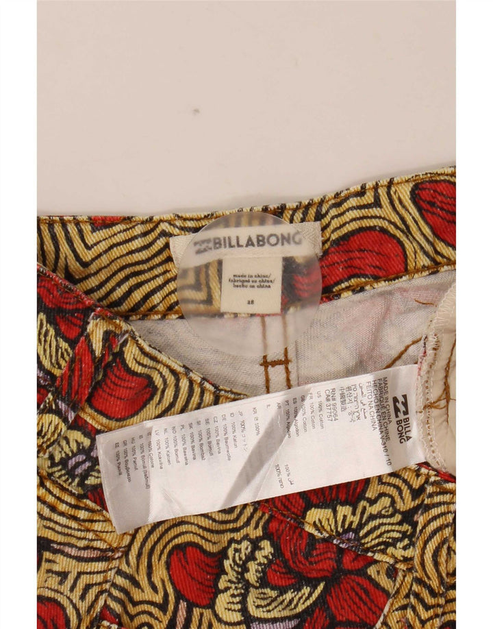Pantaloni scurți casual pentru femei Billabong W28 Bumbac Floral Multicolor Mediu