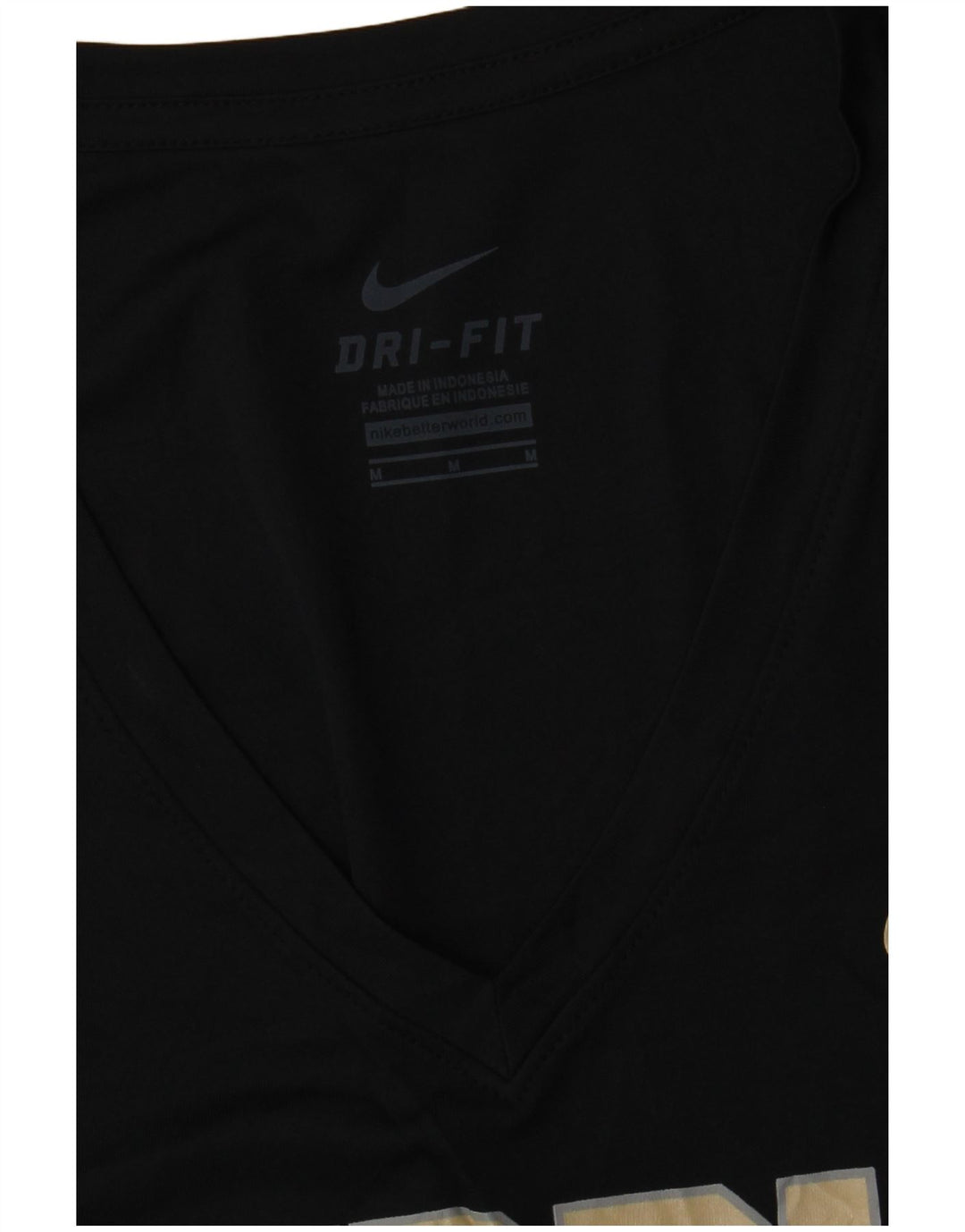 Tricou cu grafică NIKE Purdue pentru femei UK 12 Medium Black