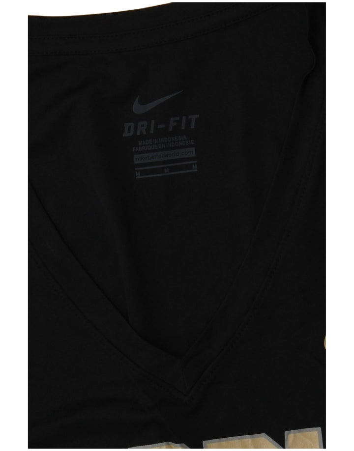 Tricou cu grafică NIKE Purdue pentru femei UK 12 Medium Black